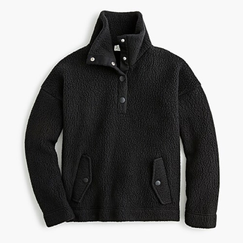 NWT J. Crew Fleece Sweatshirt